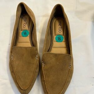 Me Too Brown Suede Loafers
